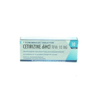 Teva Cetirizine DI HCI 10 mg