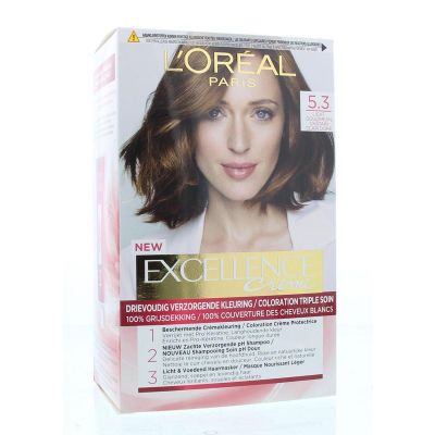 Loreal Excellence 5.3 licht goudbruin