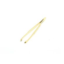 Foto van Pincet 8 cm verguld rond geb 326