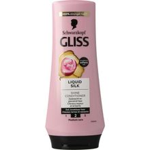 Foto van Gliss Kur Conditioner liquid silk