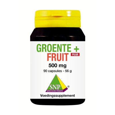 SNP Groente & fruit 500 mg puur