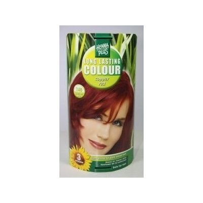 Henna Plus Long lasting colour 7.46 copper red