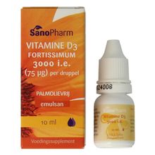 Foto van Sanopharm Vitamine D3 fortissimum Emulsan