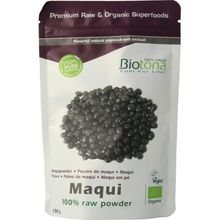 Foto van Biotona Maqui raw powder bio