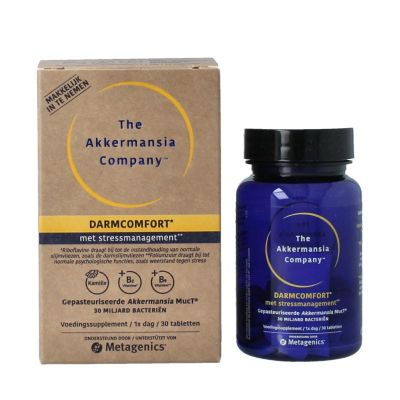 Metagenics akkermansia darmcomfort NFD 30 tabletten - Algemeen