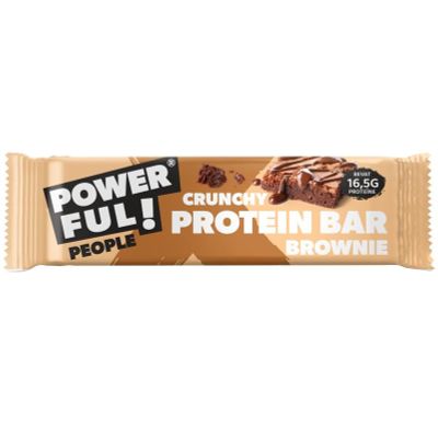 Powerful People Protein bar brownie 55 gram - Overig sport