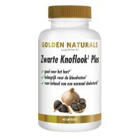 Golden Naturals Zwarte knoflook plus