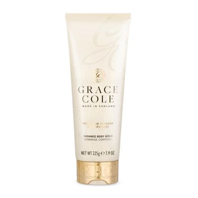 Grace Cole Nectarine blossom & grapefruit body scrub 225 gram - Bodycreme/gel/lotion