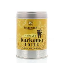 Foto van Sonnentor Kurkuma latte vanille bio