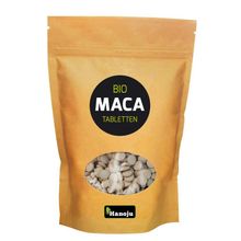 Foto van Hanoju Bio maca premium 500 mg paper bag