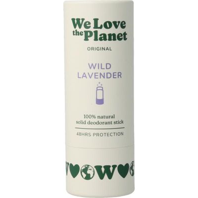 We Love Deodorant stick wild lavender 40 gram - Deodorant