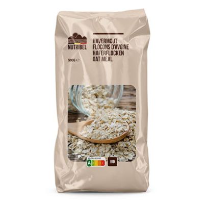 Nutribel Havermout bio 500 gram - Voeding