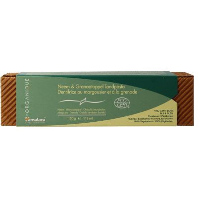 Himalaya Neem pomegranate tandpasta org 150 gram - Tandpasta