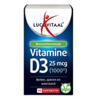 Lucovitaal vit d3 25mcg pk