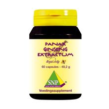 Foto van SNP Panax ginseng extra & royal jelly