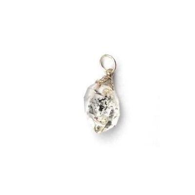 Edelsteenhanger herkimer 1 stuks - 