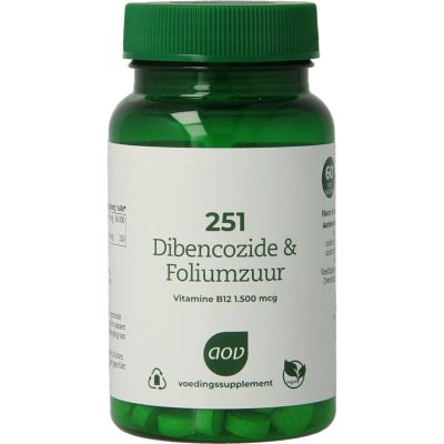 AOV 251 Dibencozide & foliumzuur 60 zuigtabletten - Vitamine enkel