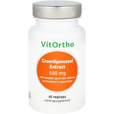 Vitortho Groenlipmossel extract 500 mg