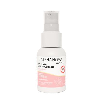Alphanova Baby Baby spray anti muggen bio 50 Milliliter - Insectenbeten