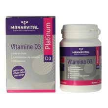 Foto van Mannavital Vitamine D3 platinum