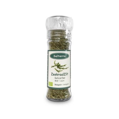 Salterra Zeekraal zilt grof molen bio 25 gram - Overig reform/levensmiddelen