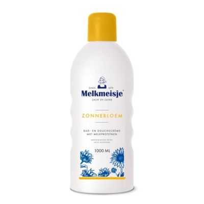 Melkmeisje Bad en douche zonnebloem/melk Melkmeisje Bad en douche zonnebloem/melk 1 liter - Bad/douche