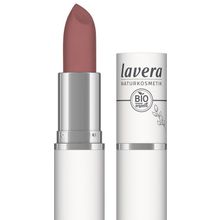 Foto van Lavera Lipstick velvet matt tea rose 03 bio