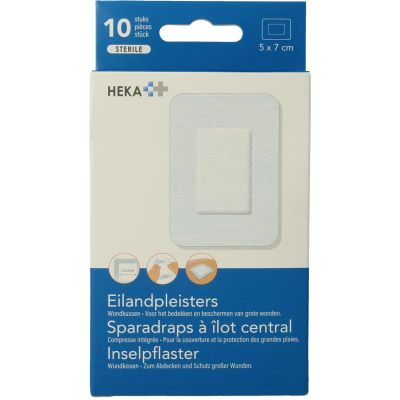 Hekaplast Border 5 cm x 7 cm Hekaplast Border 5 cm x 7 cm 10 stuks - Pleisters