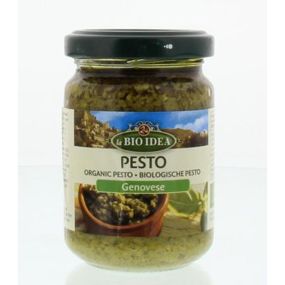 Bioidea Pesto genovese 130 gram - Overig reform/levensmiddelen