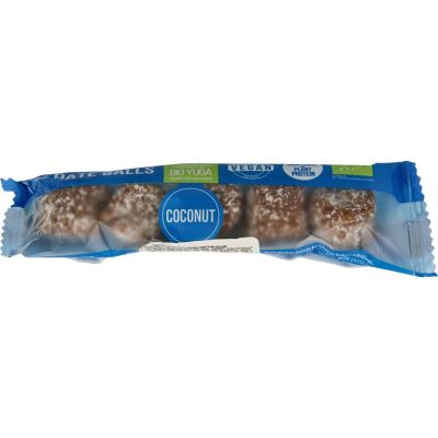 Bioyuga Date balls coconut bio 45 gram - Overig reform/levensmiddelen