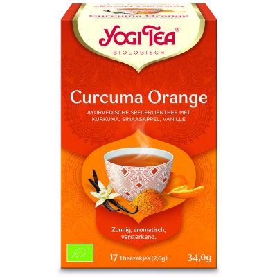 Yogi Tea Turmeric/Curcuma orange