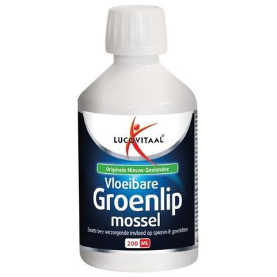 Lucovitaal Groenlipmossel vloeibaar 200 Milliliter - Overige vitaminen/mineralen
