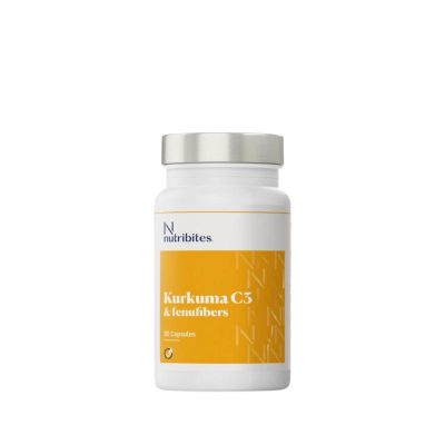 Nutribites Kurkuma C3 Nutribites Kurkuma C3 30 capsules - Overige vitaminen/mineralen