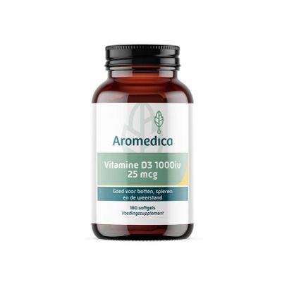 Aromedica Vitamine D3 25mcg Foto van Aromedica Vitamine D3 25mcg