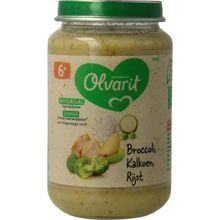 Foto van Olvarit Broccoli kalkoen rijst 6M00