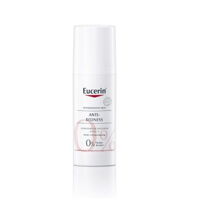 Eucerin Hypersensitive anti red corr cr lichte textuur Eucerin Hypersensitive anti red corr cr lichte textuur 50 Milliliter - Dagcreme