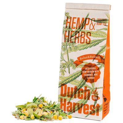 Dutch Harvest Hemp & herbs organic tea bio