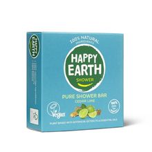 Foto van Happy Earth Shower bar cedar lime