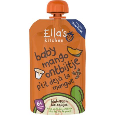 Ella's Kitchen Baby ontbijtje mango 6+ maanden