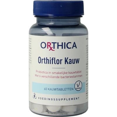 Orthica Orthiflor kauw 60 kauwtabletten - Probiotica
