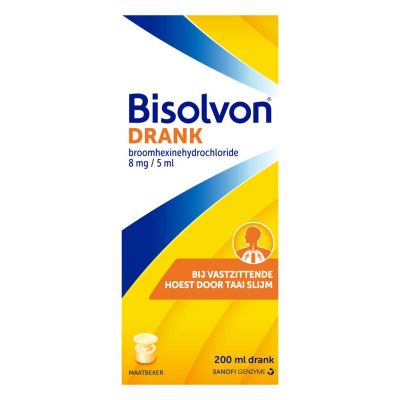 Foto van Bisolvon Drank 8 mg/5 ml
