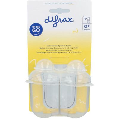 Foto van Difrax Drievaksdoosje assorti