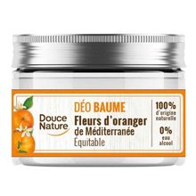 Foto van Douce Nature Deodorant balsem oranjebloesem bio