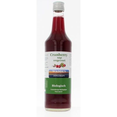 Wadden Cranberrysap ongezoet