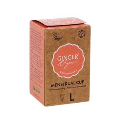 Ginger Organic Menstruatiecup TPE - maat L