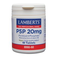 Foto van Lamberts Vitamine B5 (P5P) 20 mg