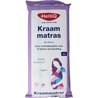 Heltiq Kraammatras 60 x 90 cm zak Foto van Heltiq Kraammatras 60 x 90 cm zak