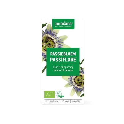 Purasana bio passiebloem 125mg