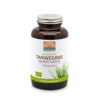 Mattisson Absolute tarwegras 400 mg bio 350 tabletten - Fytotherapie