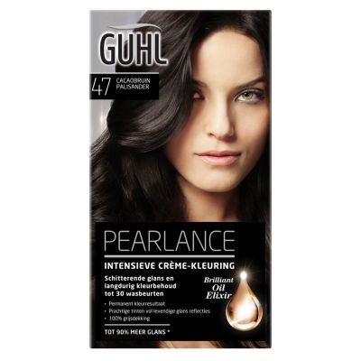 Guhl Pearlance intensieve cremekleur 47 cacaobruin